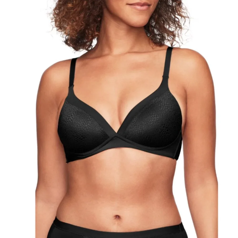 Warners 38B Blissful‎ Benefits Smoothing Comfort Wireless Lift T-Shirt Bra W401
